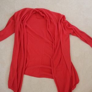 Skies Are Blue Coral Cardigan